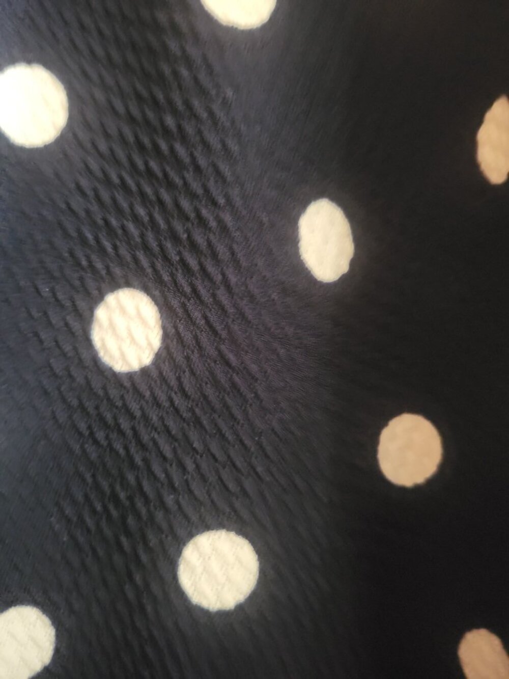 Retro Polka Dot Midi Skirt - Faith and Joy - Mesh Detail - Large - Picture 2 of 5